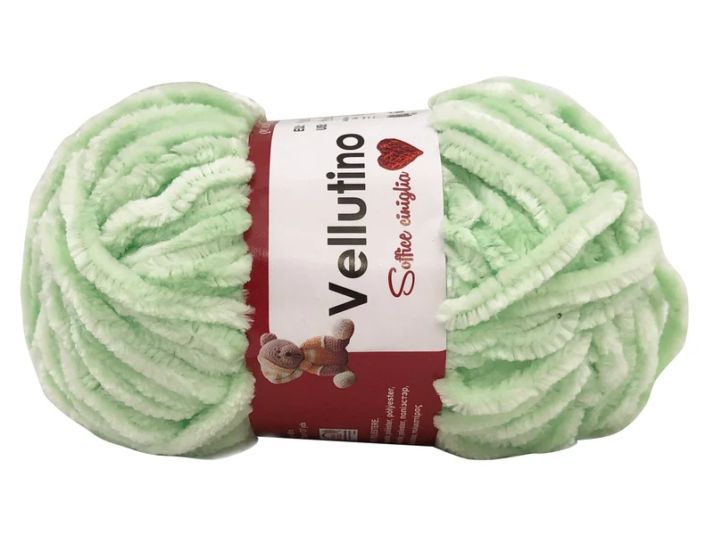 Filato ciniglia vellutino | cf 250 gr | 100% poliestere | uncinetto