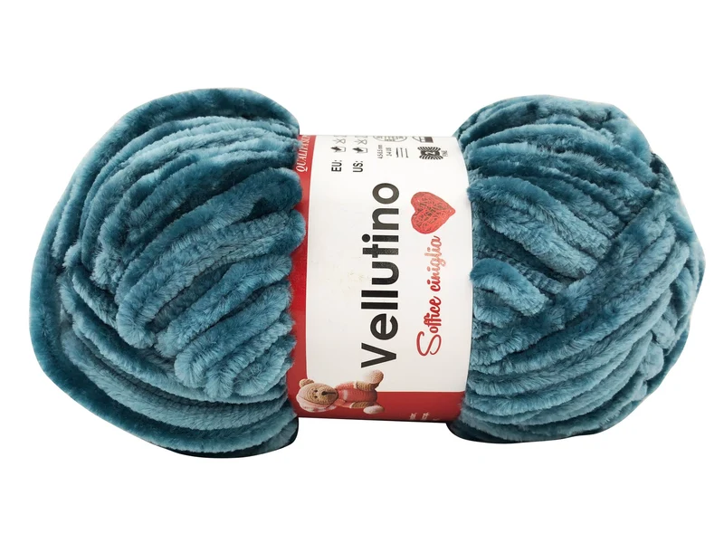 Filato ciniglia vellutino | cf 250 gr | 100% poliestere | uncinetto