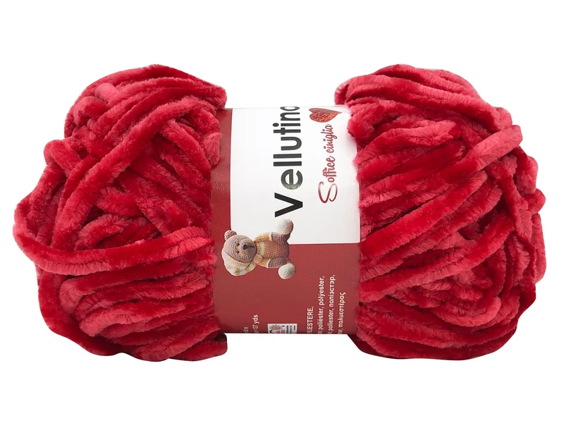 Filato ciniglia vellutino | cf 250 gr | 100% poliestere | uncinetto