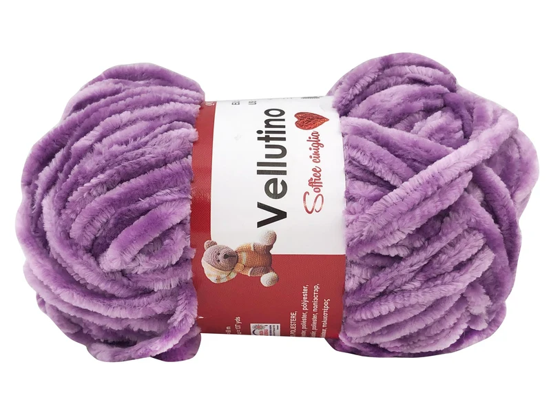 Filato ciniglia vellutino | cf 250 gr | 100% poliestere | uncinetto