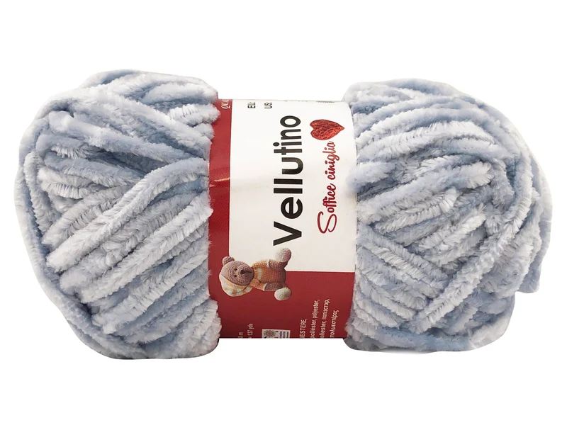 Filato ciniglia vellutino | cf 250 gr | 100% poliestere | uncinetto
