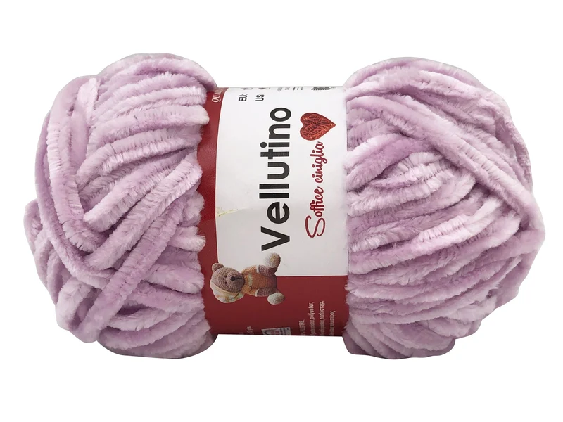 Filato ciniglia vellutino | cf 250 gr | 100% poliestere | uncinetto
