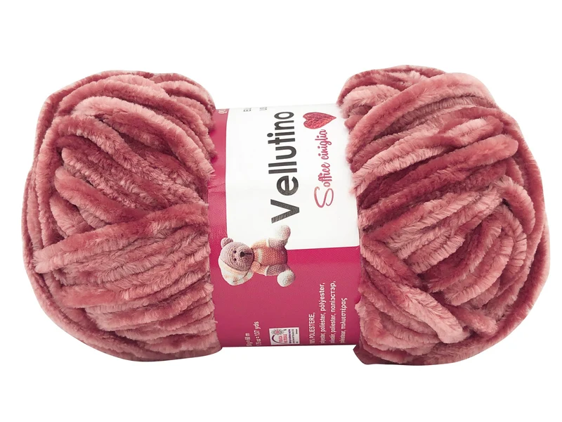 Filato ciniglia vellutino | cf 250 gr | 100% poliestere | uncinetto