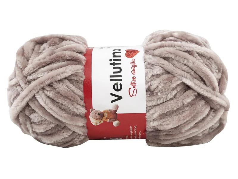 Filato ciniglia vellutino | cf 250 gr | 100% poliestere | uncinetto