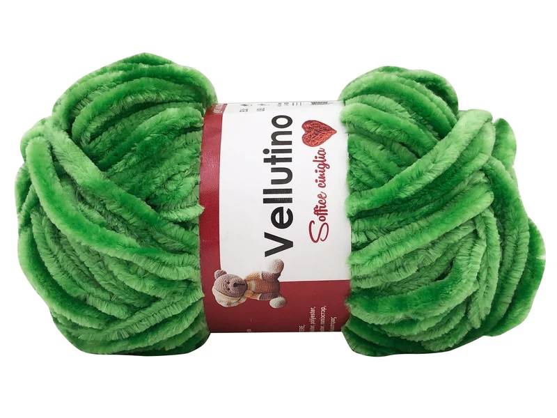 Filato ciniglia vellutino | cf 250 gr | 100% poliestere | uncinetto