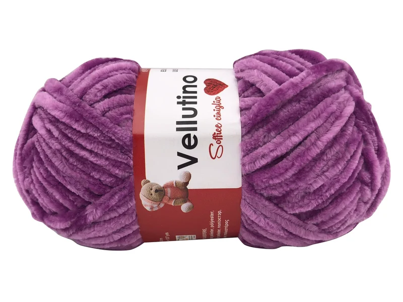 Filato ciniglia vellutino | cf 250 gr | 100% poliestere | uncinetto