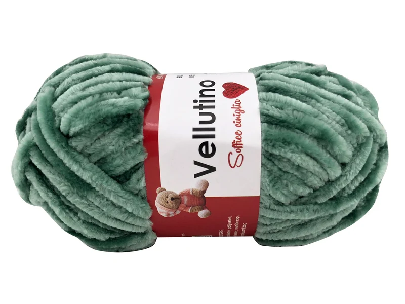 Filato ciniglia vellutino | cf 250 gr | 100% poliestere | uncinetto