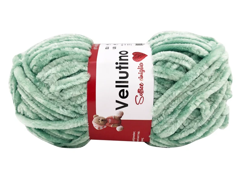 Filato ciniglia vellutino | cf 250 gr | 100% poliestere | uncinetto
