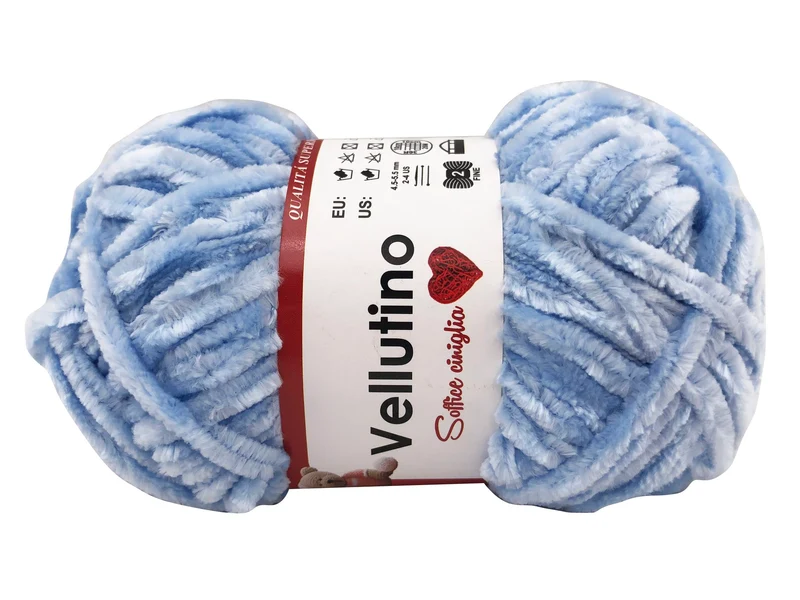 Filato ciniglia vellutino | cf 250 gr | 100% poliestere | uncinetto