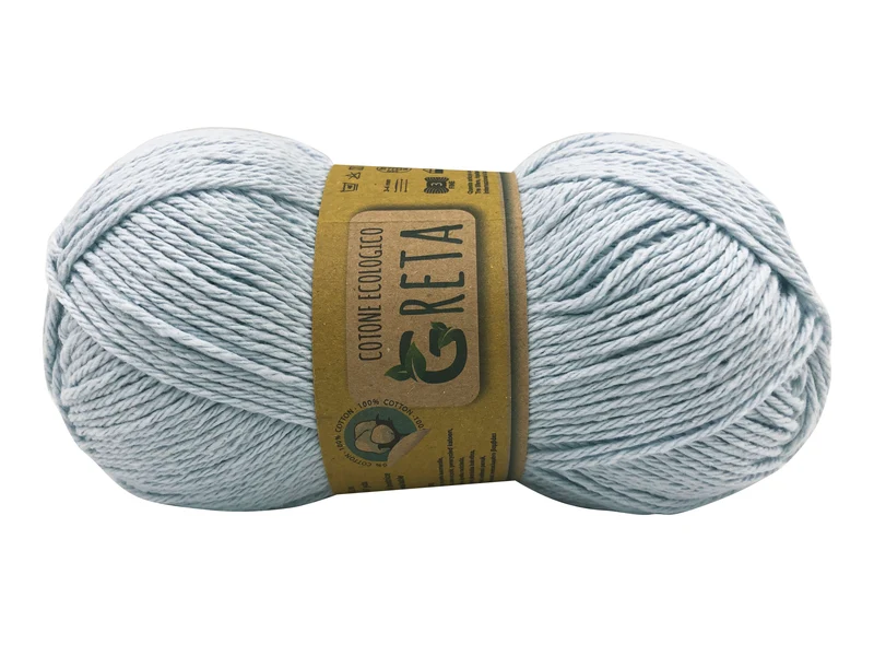 Filato cotone greta | cf 500 gr | 100% cotone riciclato