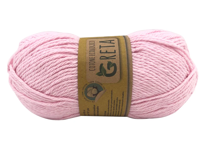 Filato cotone greta | cf 500 gr | 100% cotone riciclato