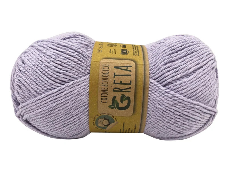 Filato cotone greta | cf 500 gr | 100% cotone riciclato