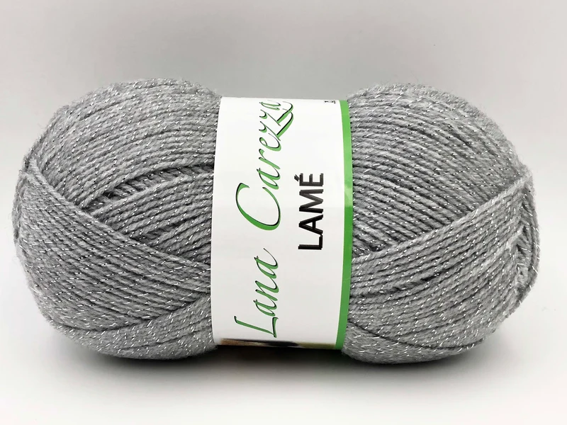 Filato carezza lamé | cf 500 gr | 100% acrilico | maglia e uncinetto