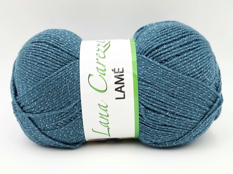 Filato carezza lamé | cf 500 gr | 100% acrilico | maglia e uncinetto