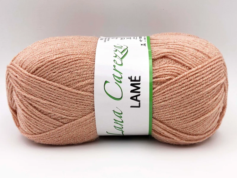 Filato carezza lamé | cf 500 gr | 100% acrilico | maglia e uncinetto