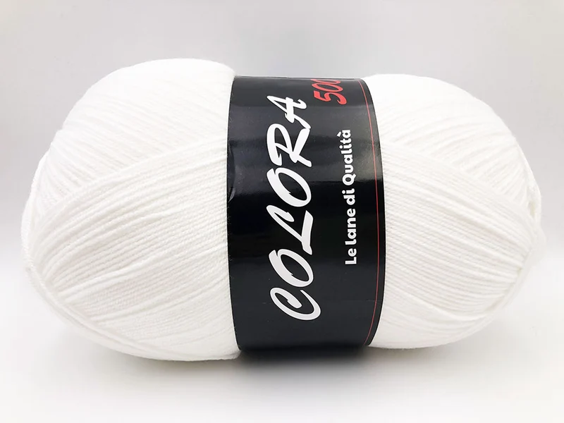 Filato lana colora | cf 500 gr | 100% acrilico | per maglia e uncinetto