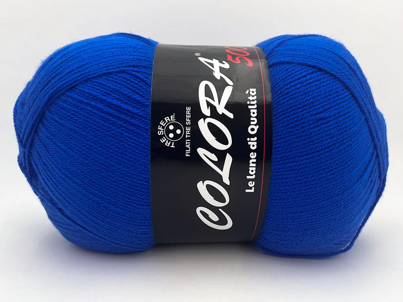 Filato lana colora | cf 500 gr | 100% acrilico | per maglia e uncinetto