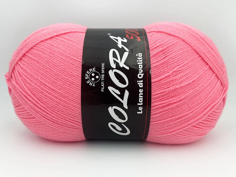 Filato lana colora | cf 500 gr | 100% acrilico | per maglia e uncinetto
