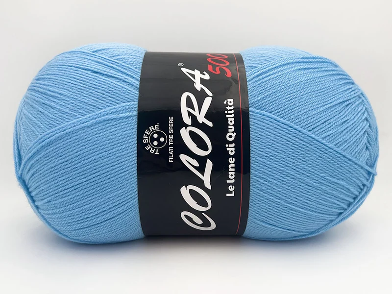 Filato lana colora | cf 500 gr | 100% acrilico | per maglia e uncinetto