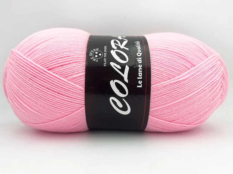 Filato lana colora | cf 500 gr | 100% acrilico | per maglia e uncinetto