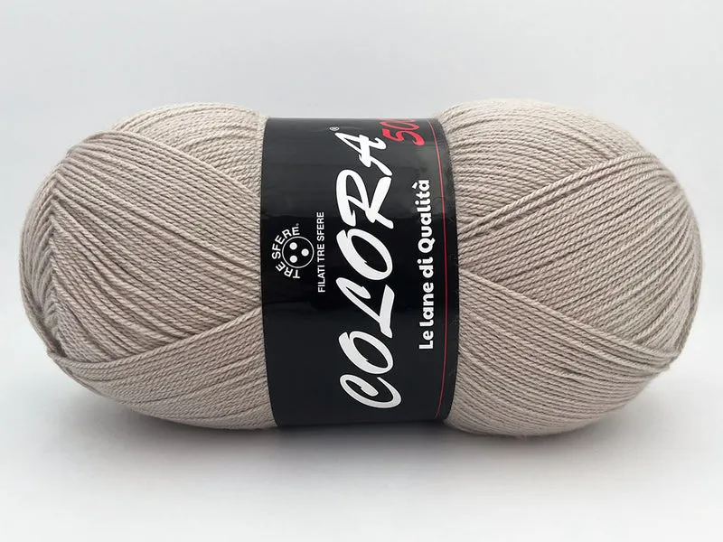 Filato lana colora | cf 500 gr | 100% acrilico | per maglia e uncinetto