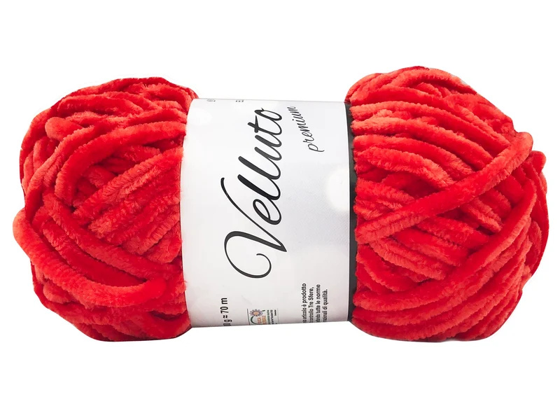Filato ciniglia velluto | cf 500 gr | 100% poliestere | uncinetto