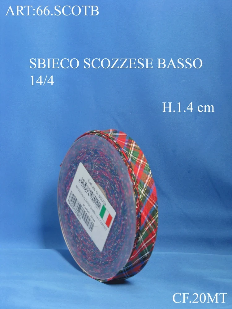 Sbieco scozzese basso 14/4 cf20.mt