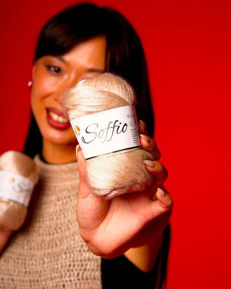 Lana soffio 62% nylon 38% acrilico cf 250 gr