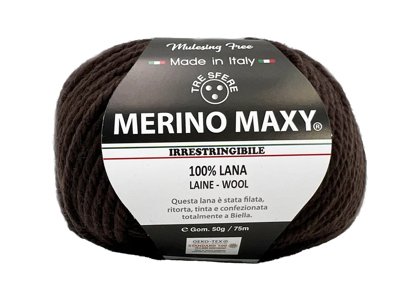 Lana merino maxy | cf 500 gr | 100% lana | maglia e uncinetto