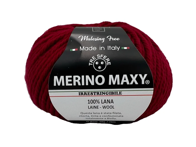 Lana merino maxy | cf 500 gr | 100% lana | maglia e uncinetto