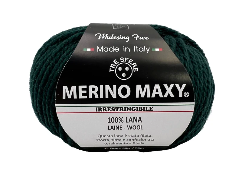 Lana merino maxy | cf 500 gr | 100% lana | maglia e uncinetto