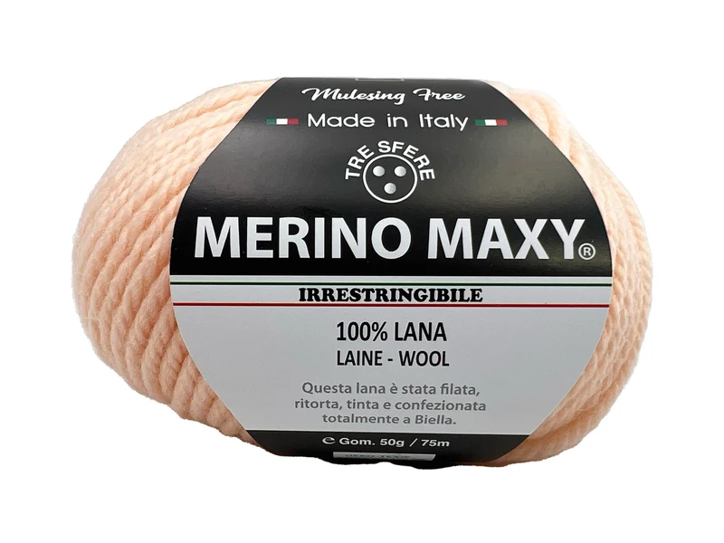 Lana merino maxy | cf 500 gr | 100% lana | maglia e uncinetto