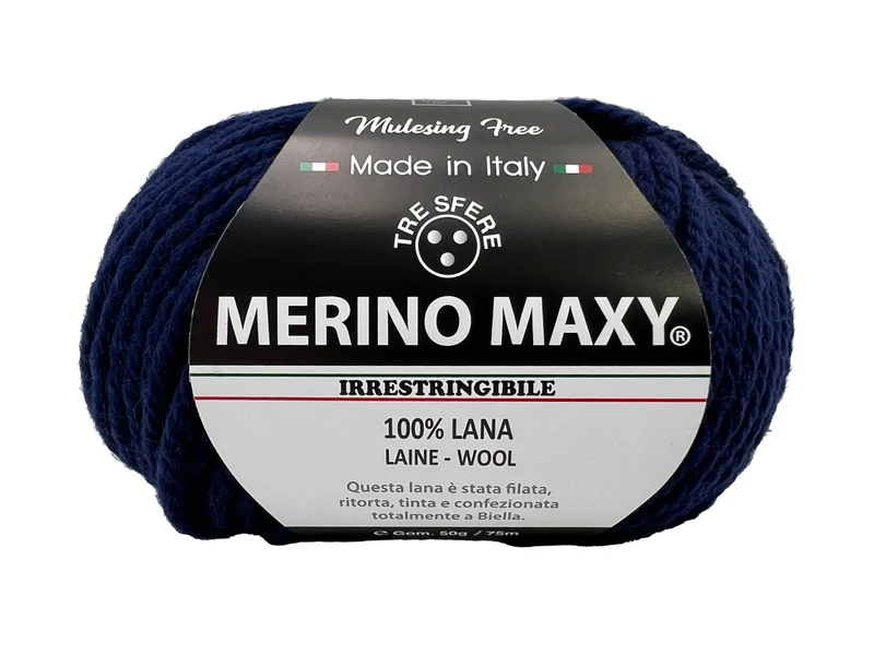 Lana merino maxy | cf 500 gr | 100% lana | maglia e uncinetto