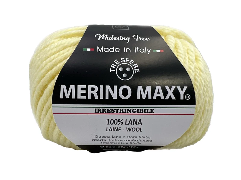 Lana merino maxy | cf 500 gr | 100% lana | maglia e uncinetto