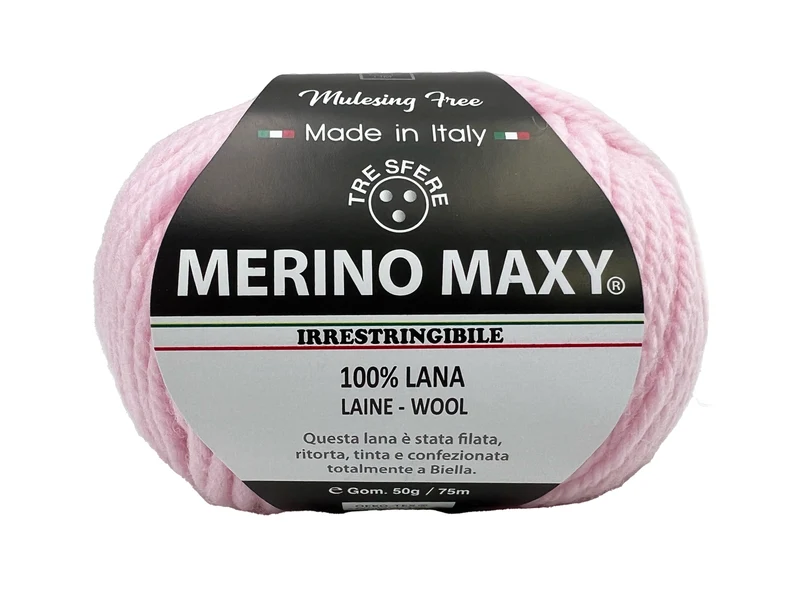 Lana merino maxy | cf 500 gr | 100% lana | maglia e uncinetto