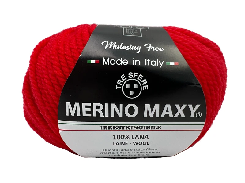 Lana merino maxy | cf 500 gr | 100% lana | maglia e uncinetto