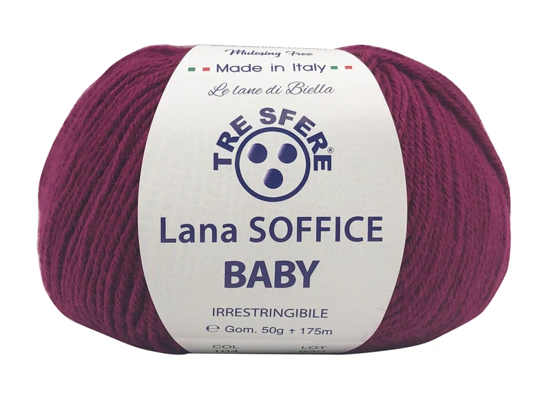 Filato lana soffice baby | cf 500 gr | 50% lana 50% acrilico