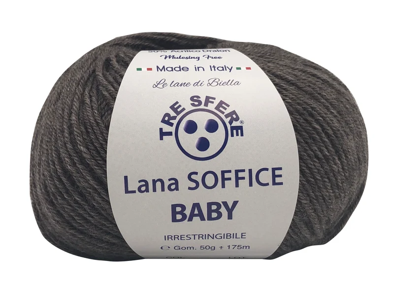 Filato lana soffice baby | cf 500 gr | 50% lana 50% acrilico