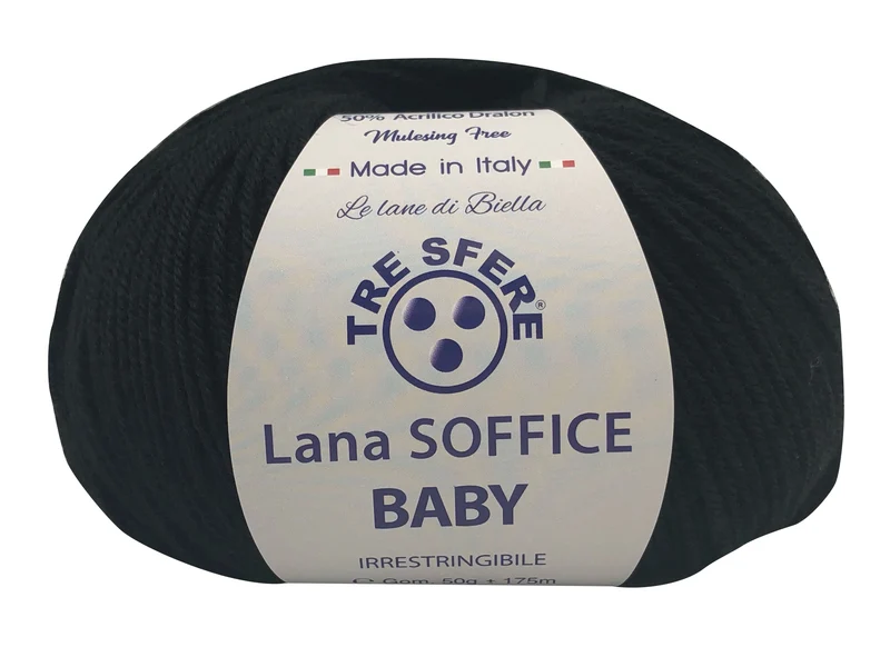 Filato lana soffice baby | cf 500 gr | 50% lana 50% acrilico