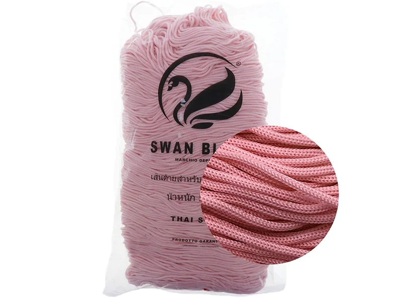 Cordino swan black | cf 500 gr | borse e uncinetto
