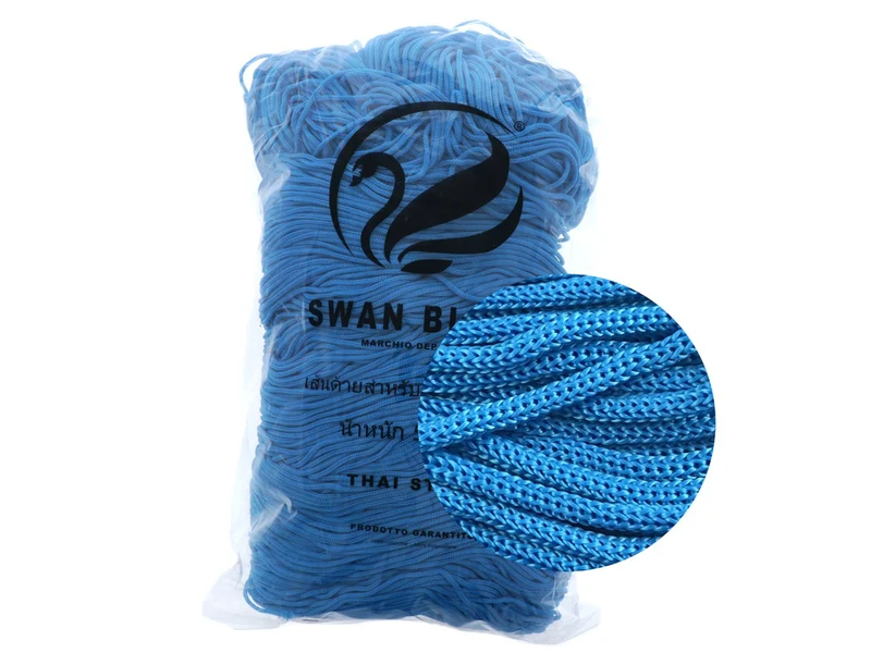 Cordino swan black | cf 500 gr | borse e uncinetto
