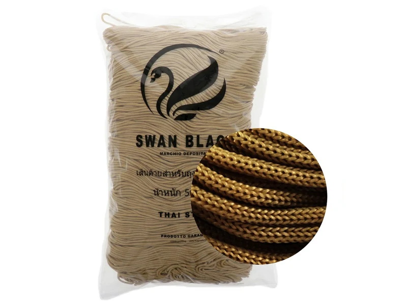 Cordino swan black | cf 500 gr | borse e uncinetto