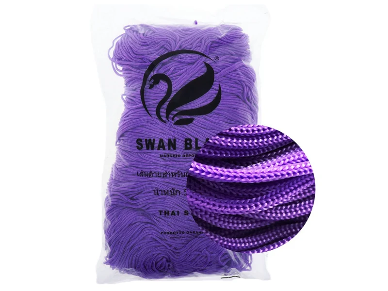 Cordino swan black | cf 500 gr | borse e uncinetto