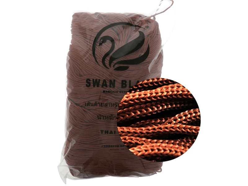 Cordino swan black | cf 500 gr | borse e uncinetto