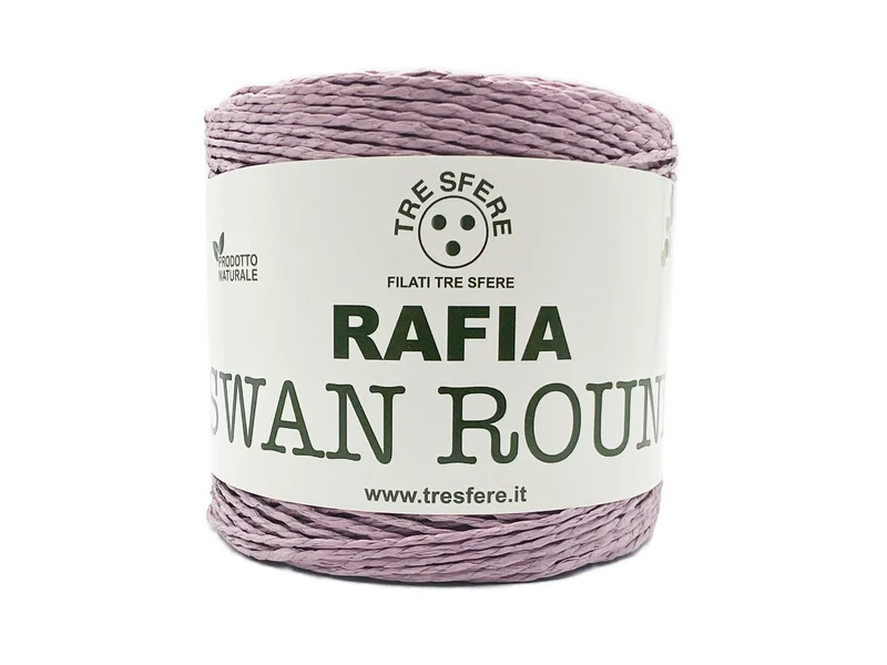 Rafia swan round | cf 150 gr | fibra 100% cellulosa vegetale