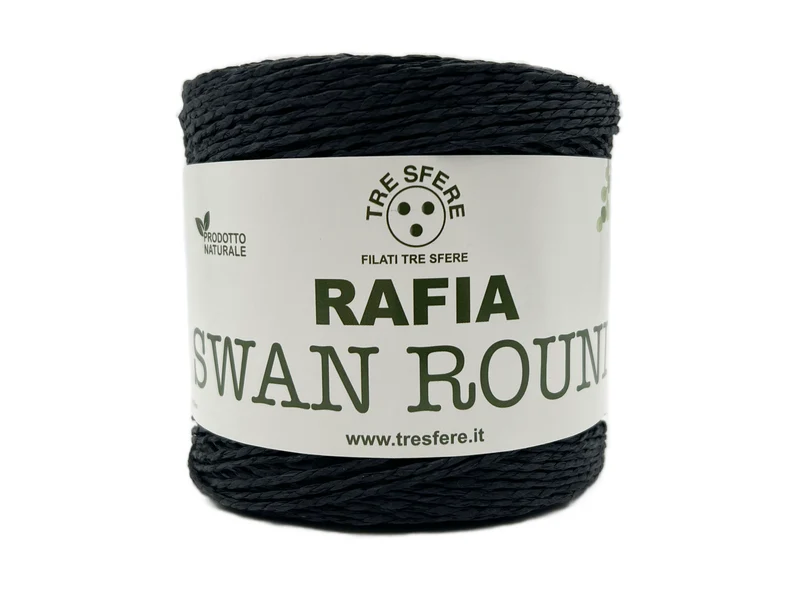 Rafia swan round | cf 150 gr | fibra 100% cellulosa vegetale