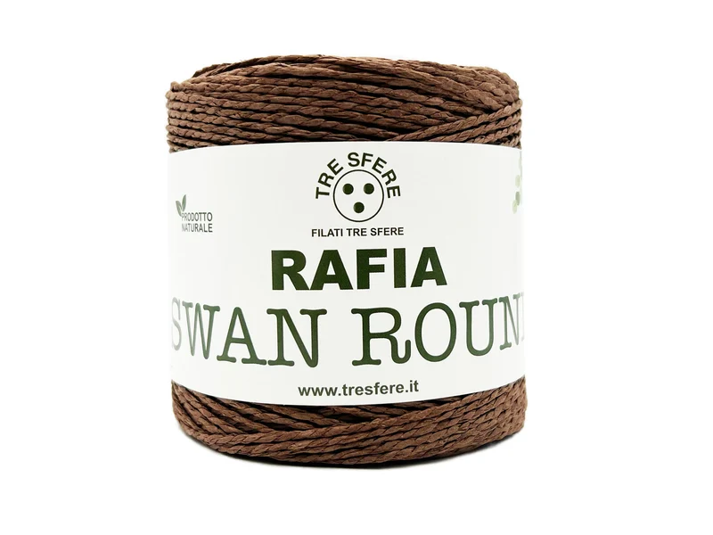 Rafia swan round | cf 150 gr | fibra 100% cellulosa vegetale