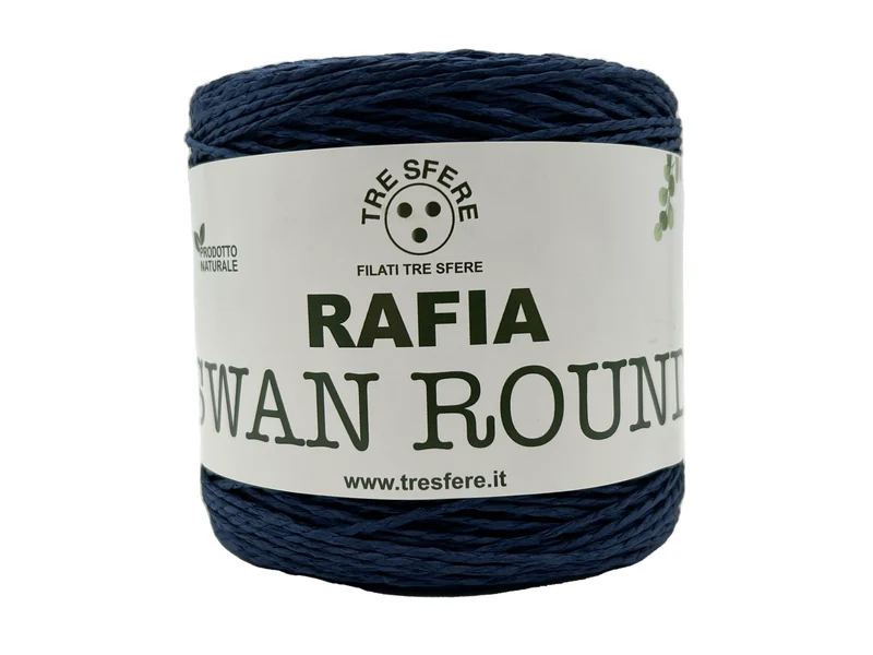 Rafia swan round | cf 150 gr | fibra 100% cellulosa vegetale