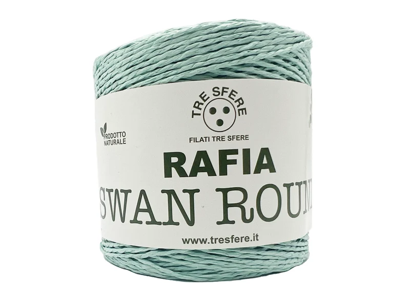 Rafia swan round | cf 150 gr | fibra 100% cellulosa vegetale