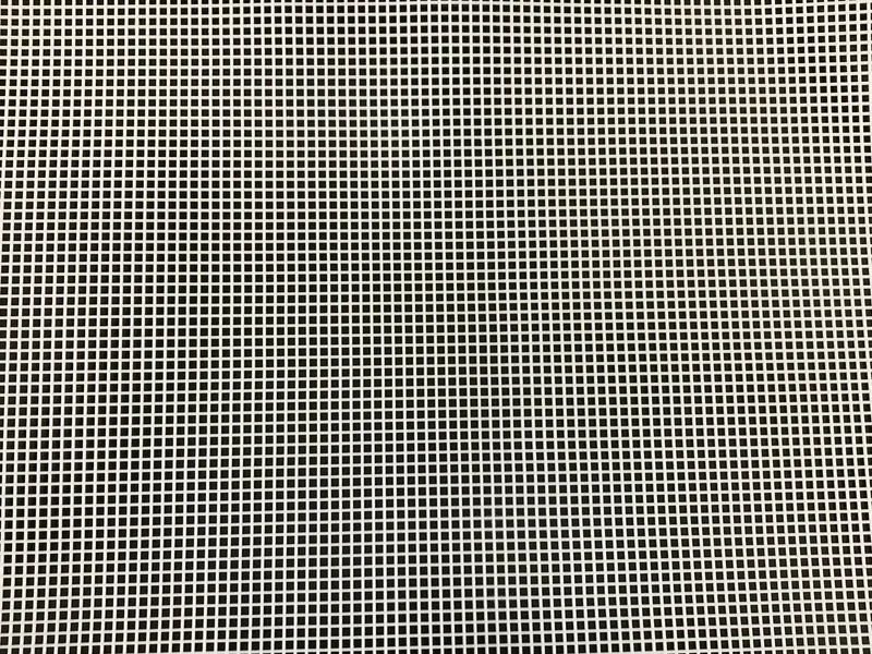 Rete canvas per borse | 50x32 cm foro 2 mm | cf 2 pz
